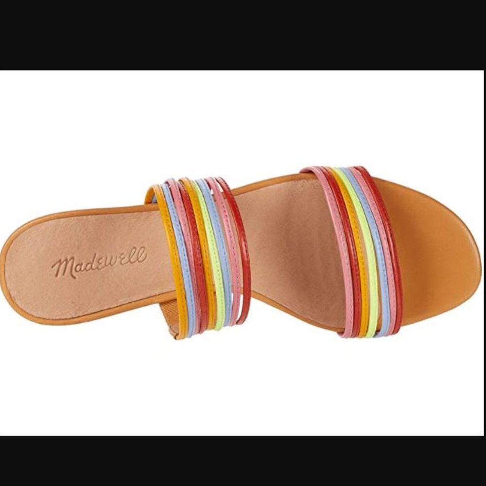 Madewell Meg Slide Sandals Size 8 NWOT